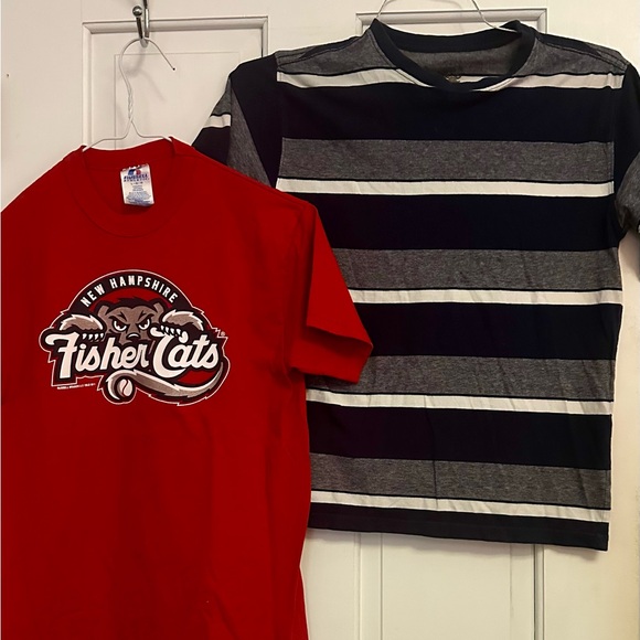Russell Athletic Other - Russell Athletic Red Fisher Cats Kids Tee bundle